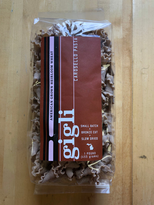 4-PACK Heirloom Wheat Gigli Pasta