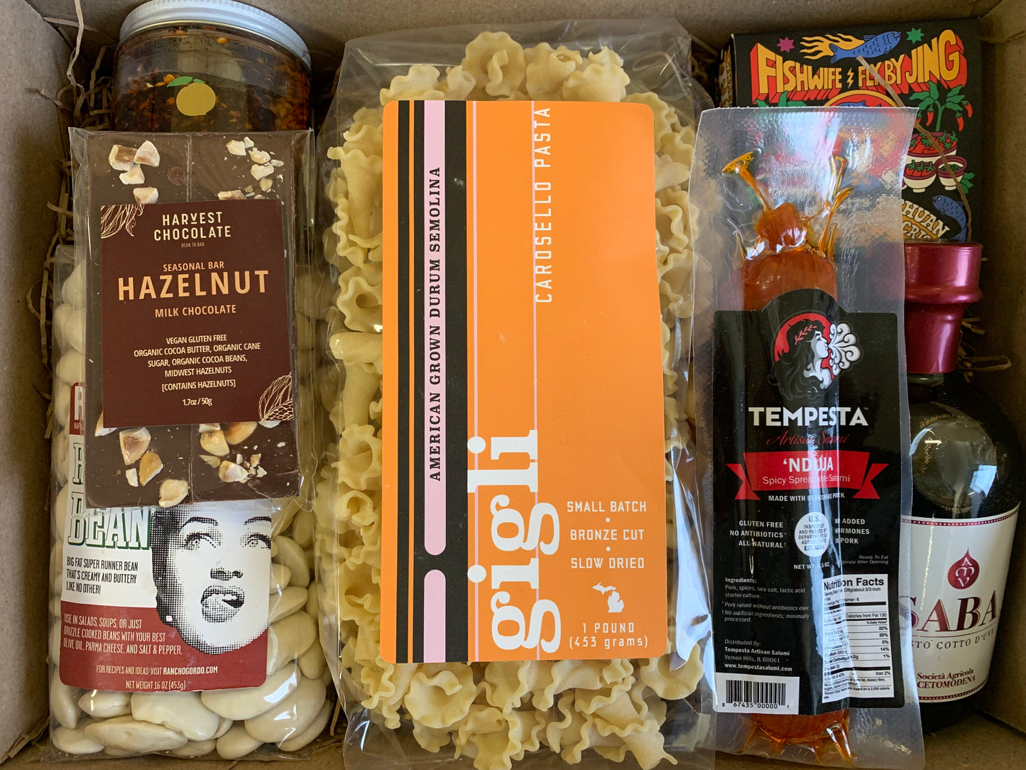 "Hard to Find for the Foodie" Gift Box - Spicy! Available to Ship.